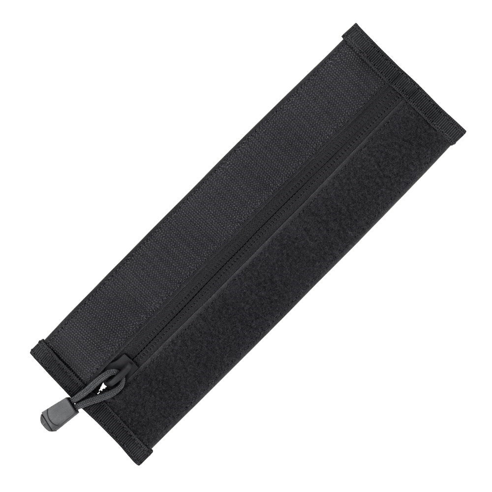 Cremallera Velcro para chaleco VAS verde, acceso al bolsillo frontal, longitud aprox. 26,67 cm