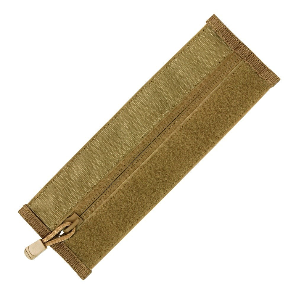 Cremallera VELCRO para chaleco VAS verde, acceso frontal silencioso, longitud aprox. 26,67 cm