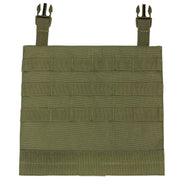 Panel MOLLE para chaleco VAS verde, plataforma frontal modular PALS/MOLLE