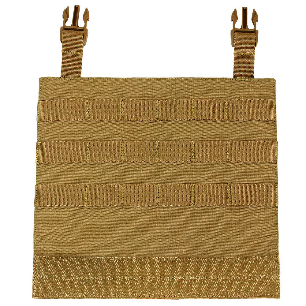 Panel MOLLE para chaleco VAS verde, plataforma frontal modular PALS/MOLLE