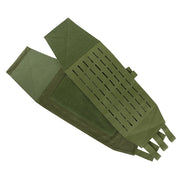 Paneles laterales LCS (cummerbund) para chaleco VAS verde, con fijaciones PALS/MOLLE