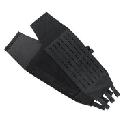 Boky LCS para chaleco VAS negro, cummerbund modular con anclajes PALS/MOLLE