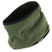 Braga de cuello GAITOR reversible verde y negro en grid fleece