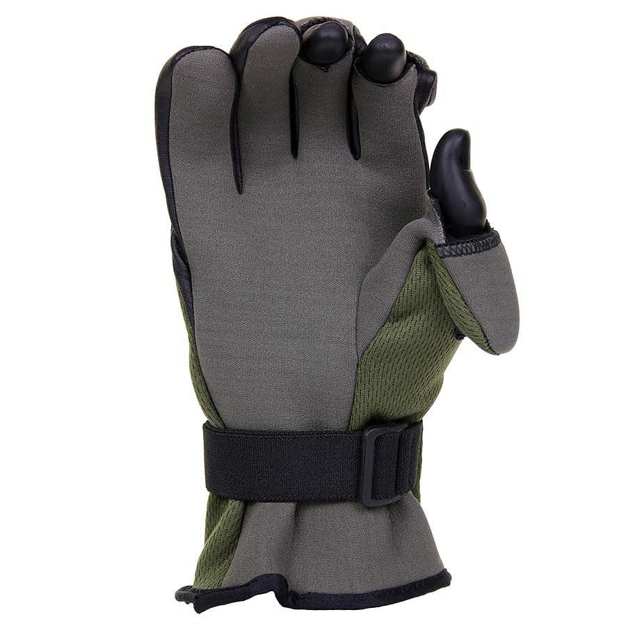 Foto del producto: guantes tácticos de neopreno invierno verdes
