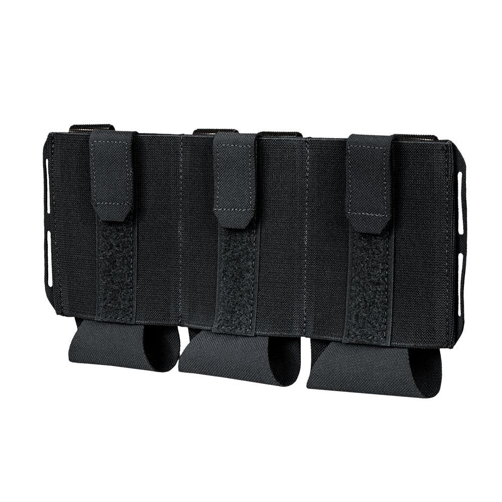 Porta cargadores VAS FLEX triple verde, funda abierta para sistema Vanquish Armour (VAS)