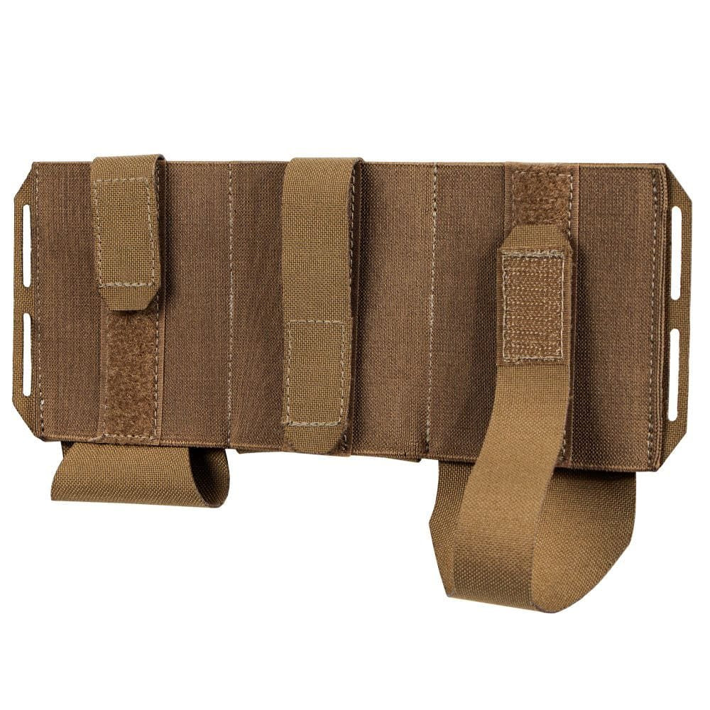 Porta cargadores VAS FLEX triple verde, funda abierta para sistema Vanquish Armour (VAS)