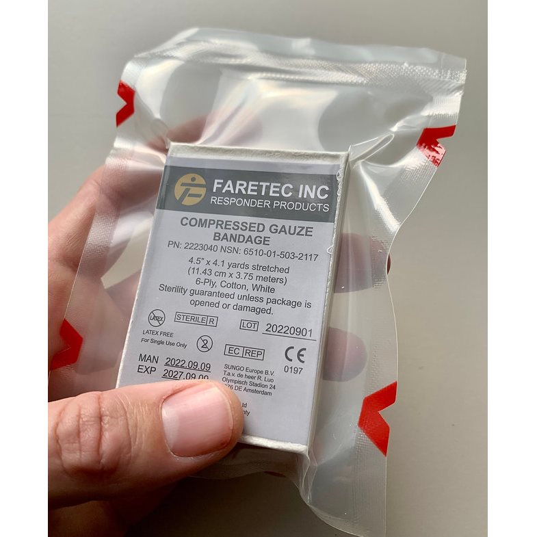 Gasa compresiva FareTec Responder - imagen del producto