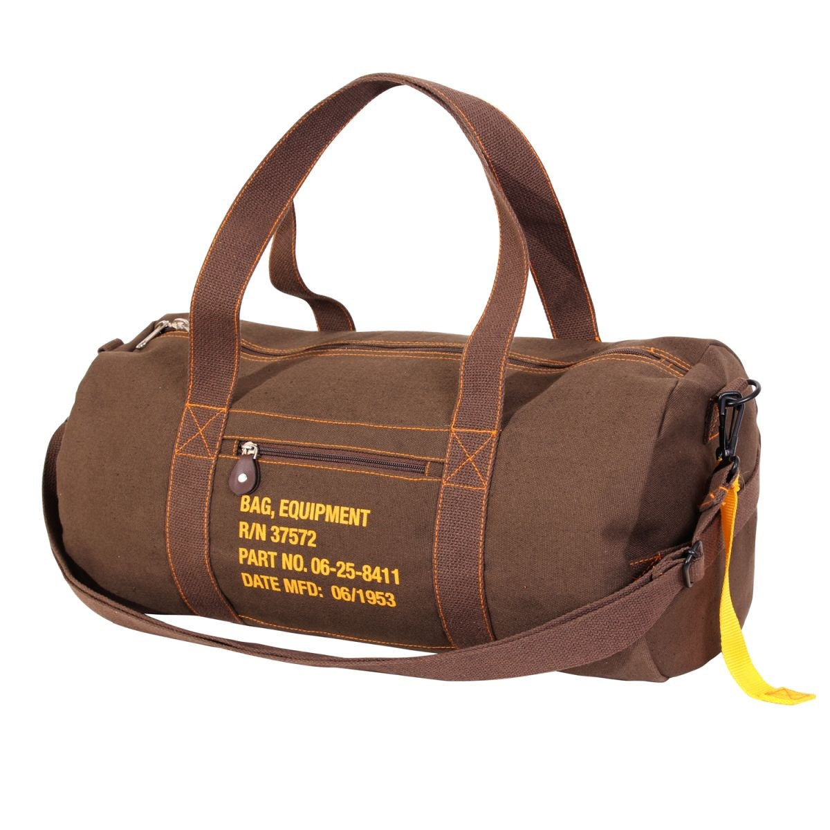 Bolsa de lona negra 48 x 24 cm, 100% algodón
