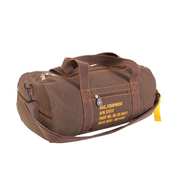 Bolsa de lona negra 48 x 24 cm, 100% algodón