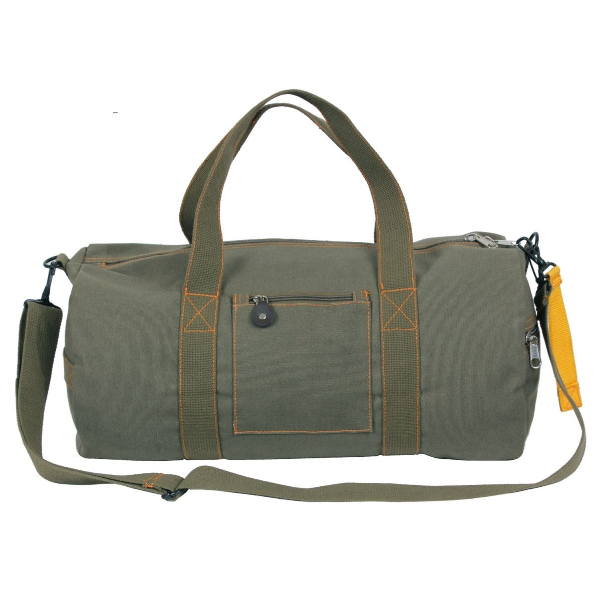Bolsa de lona negra 48 x 24 cm, 100% algodón