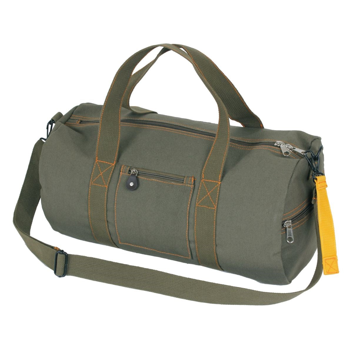 Bolsa de lona negra 48 x 24 cm, 100% algodón