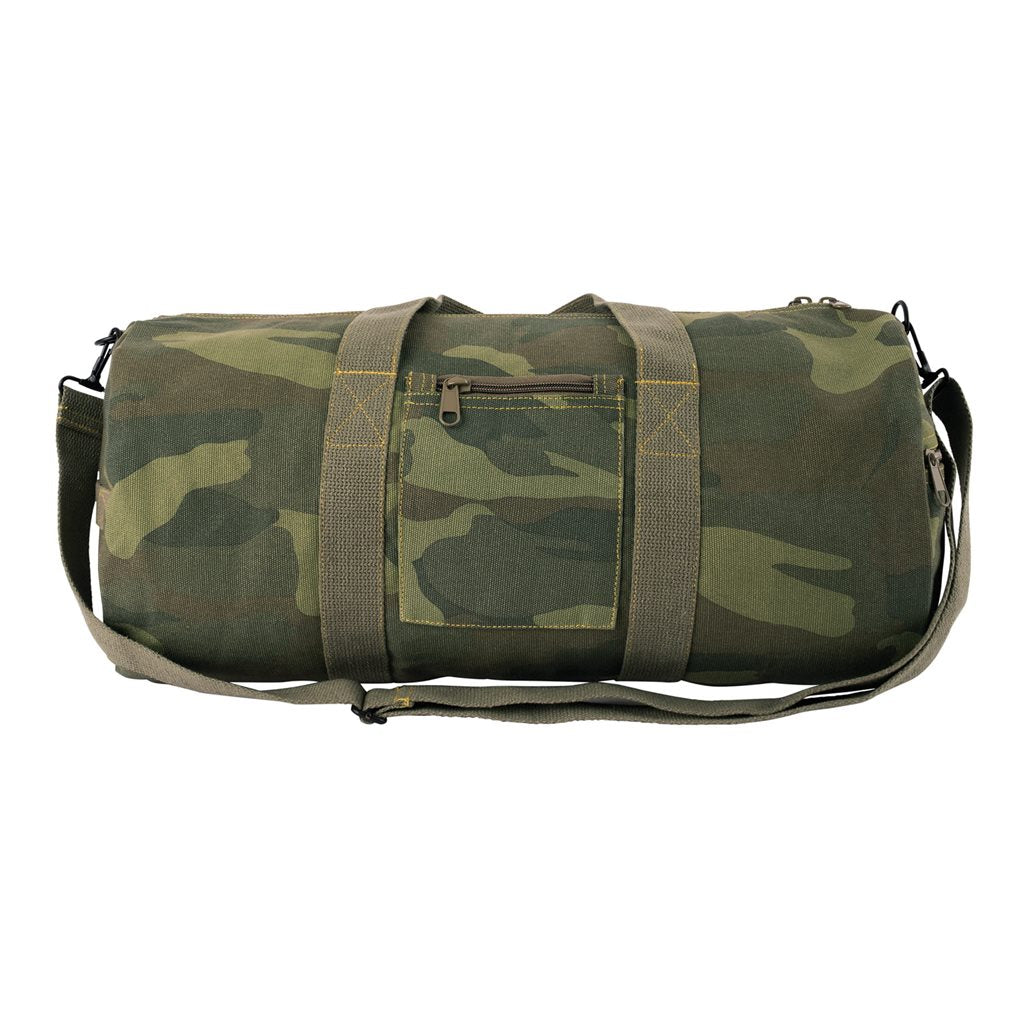 Bolsa de lona negra 48 x 24 cm, 100% algodón