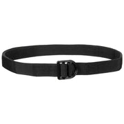 Cinturón TACTICAL negro 40 mm con hebilla metálica, ajustable hasta 120 cm
