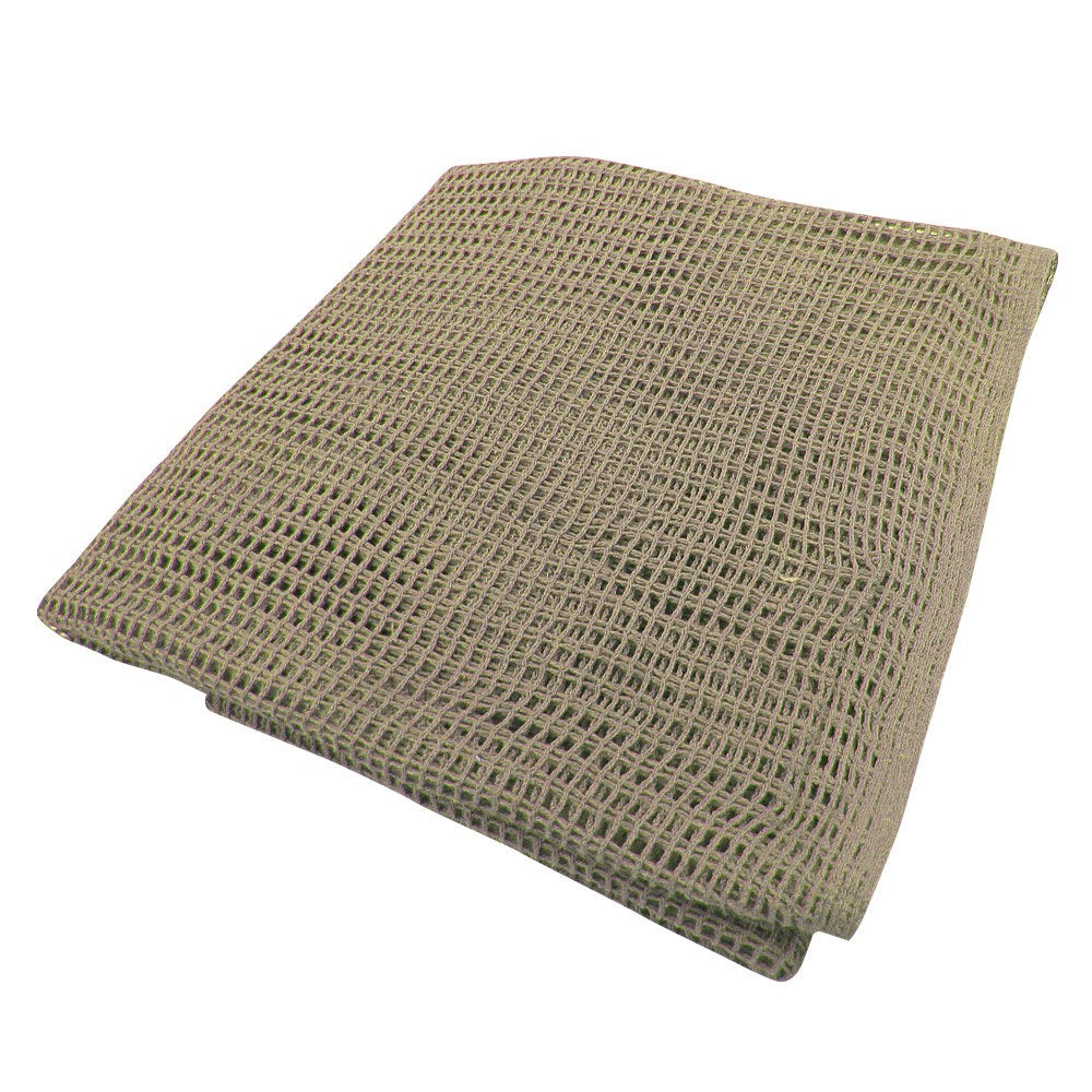 Pañuelo camuflaje Baracuda SNIPER en color verde, vista plana