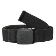 Cinturón elástico táctico negro (Opasek elastický TACTICAL ČERNÝ) con hebilla