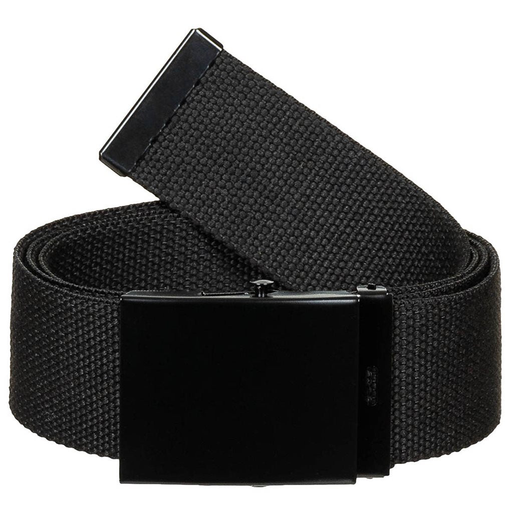 Cinturón US negro 4,5 x 130 cm, 80% algodón 20% poliéster