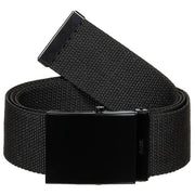Cinturón US negro 4,5 x 130 cm, 80% algodón 20% poliéster