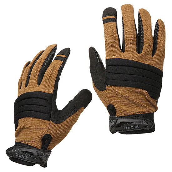 Guantes STRYKER acolchados color tan, fotografía del producto