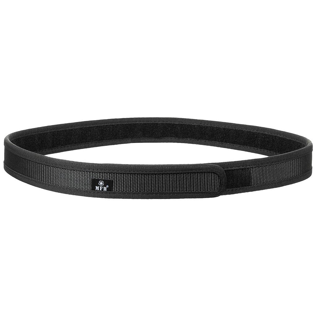 Cinturón interno SECURITY nylon negro 125 cm