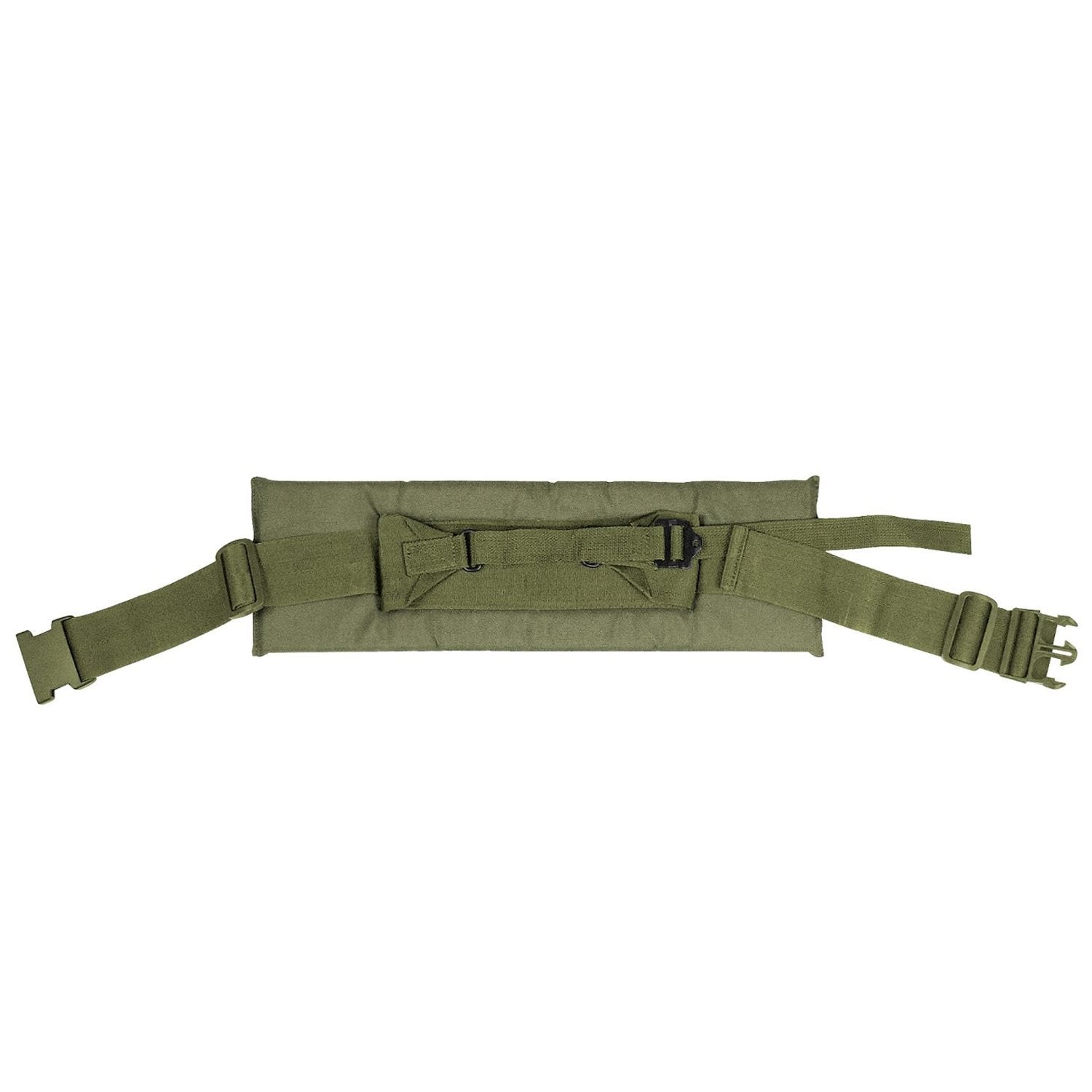 Cinturón lumbar para mochila LC1 ALICE verde con hebilla FASTEX, aprox. 40 x 11 cm