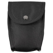 Funda para esposas de nylon negra, apta para cinturón de servicio