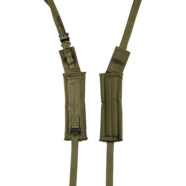 Correas acolchadas para mochila LC1 ALICE G.I. verdes en nylon 1000D