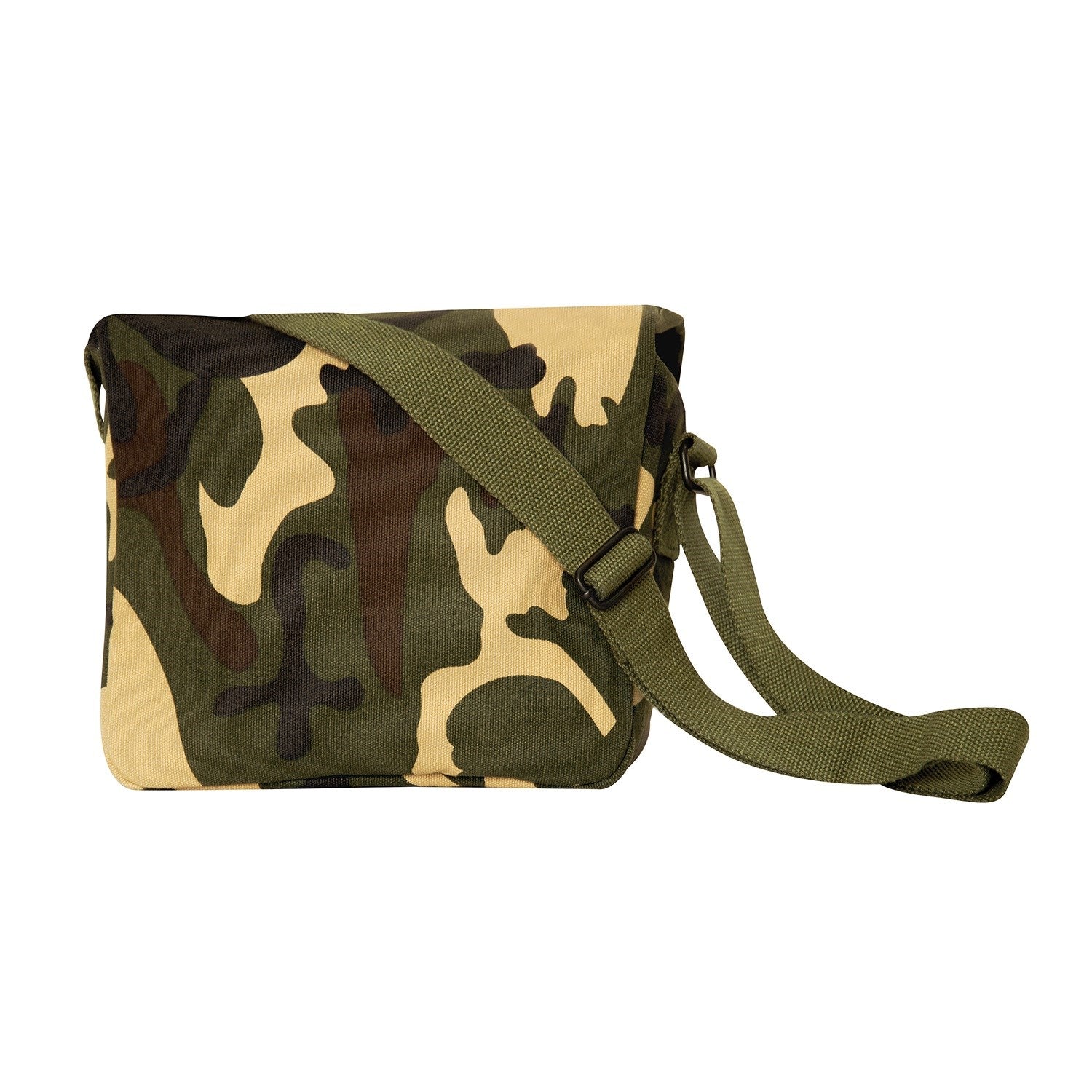 Bolsa bandolera AMMO Rothco de lona de algodón, 26 x 20 x 10 cm, correa ajustable