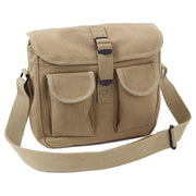 Bolsa de hombro AMMO khaki Rothco, lona de algodon, 26 x 20 x 10 cm