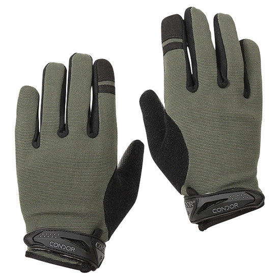 Guantes SHOOTER SAGE con acolchado en la zona de los nudillos