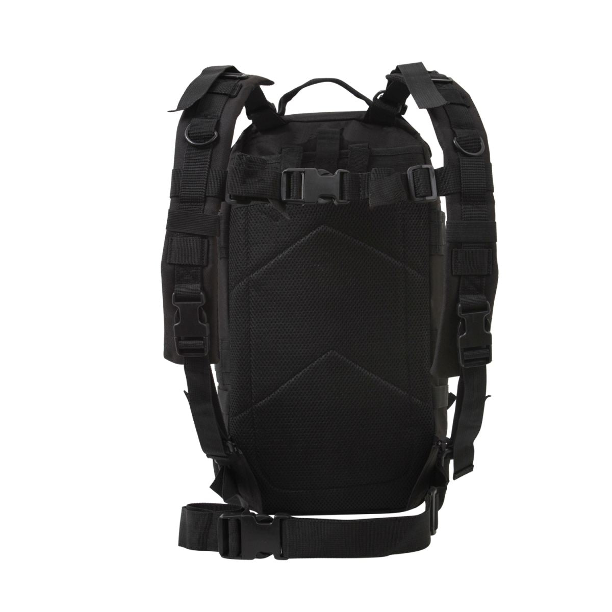Mochila táctica ASSAULT I Medium negra-verde 25 L con sistema MOLLE