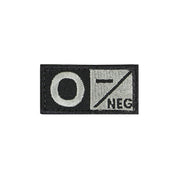 Parche velcro grupo sanguíneo B POS 5 x 2,5 cm