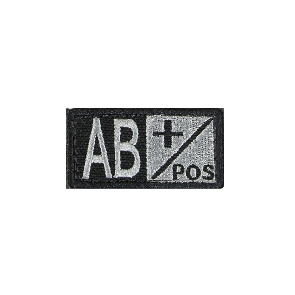 Parche velcro grupo sanguíneo B POS 5 x 2,5 cm