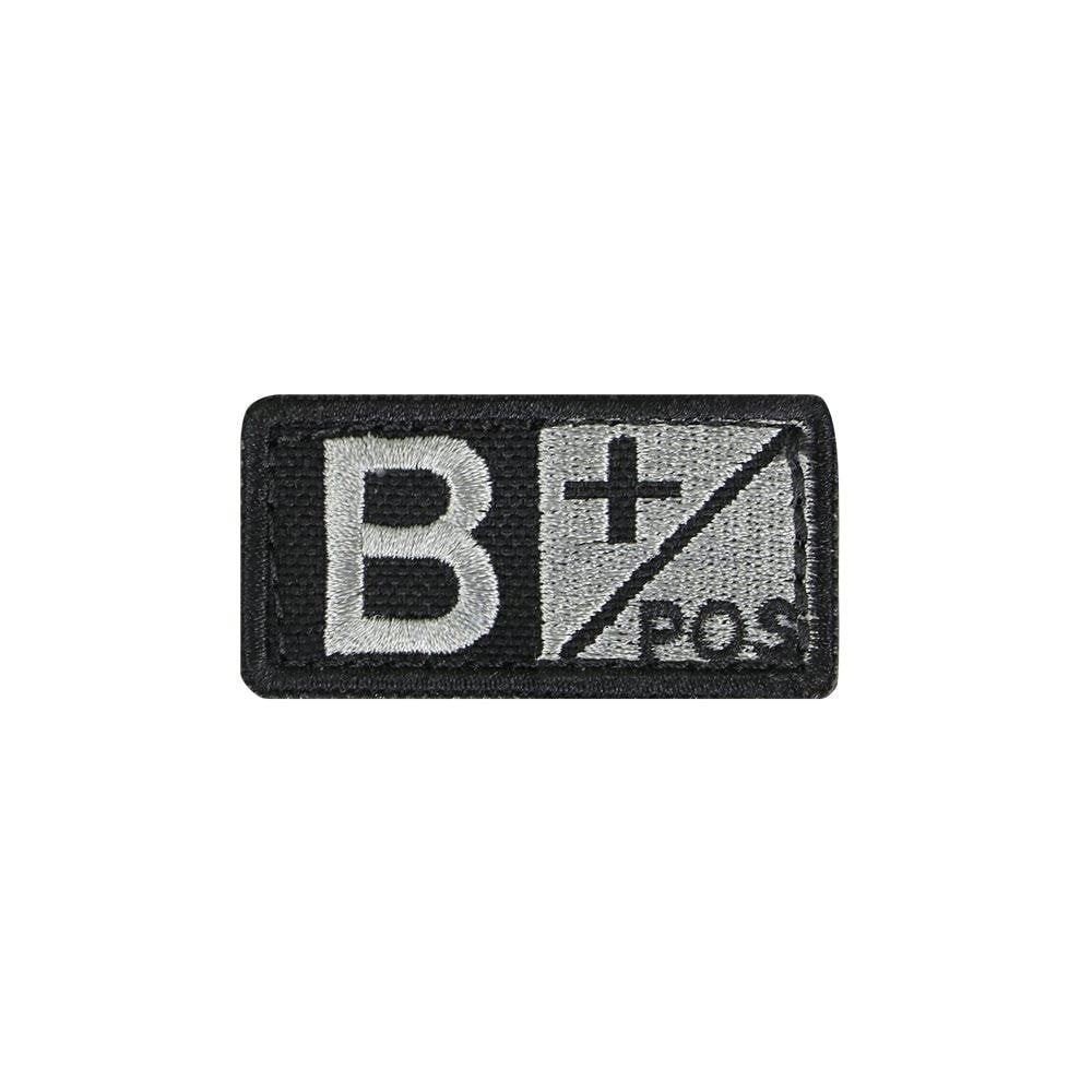 Parche grupo sanguíneo 0 NEG Velcro 5 x 2,5 cm