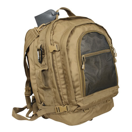 Mochila MOVE OUT negra — mochila de viaje convertible