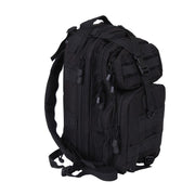 Mochila convertible TRANSPORT medium negra 45x25x23 cm con tirantes sujetables por cremallera