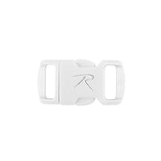 Hebilla FASTEX blanca pequeña 3/8" (9,5 mm) para pulsera paracord