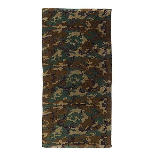 Toalla Woodland camuflaje 150 x 75 cm