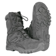 Botas tácticas COMBAT RECON color Wolf Grey con cremallera YKK