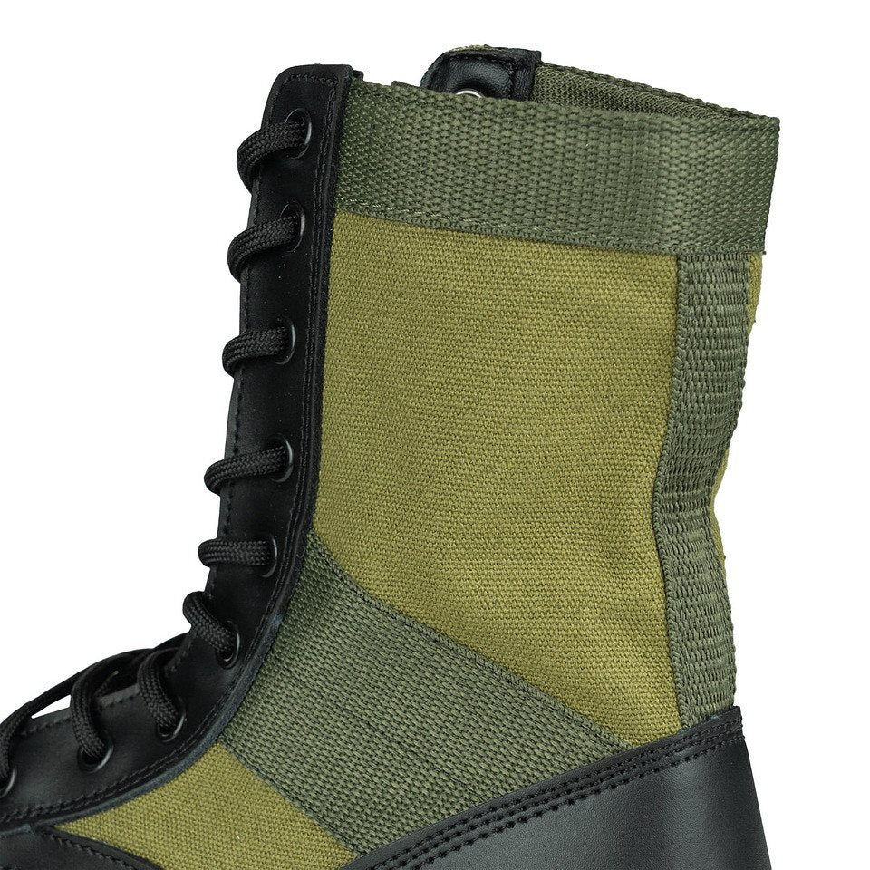 Botas Jungle de lona verdes