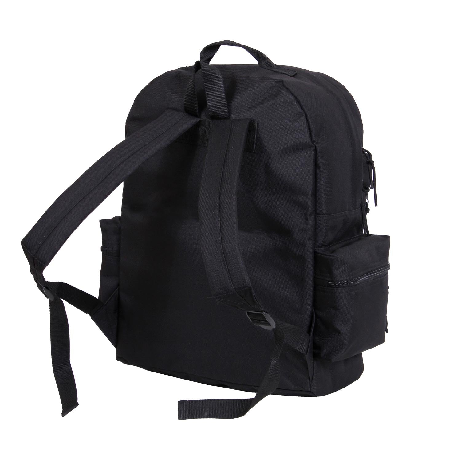 Mochila DELUXE verde, pequeña, poliéster con tratamiento PVC impermeable