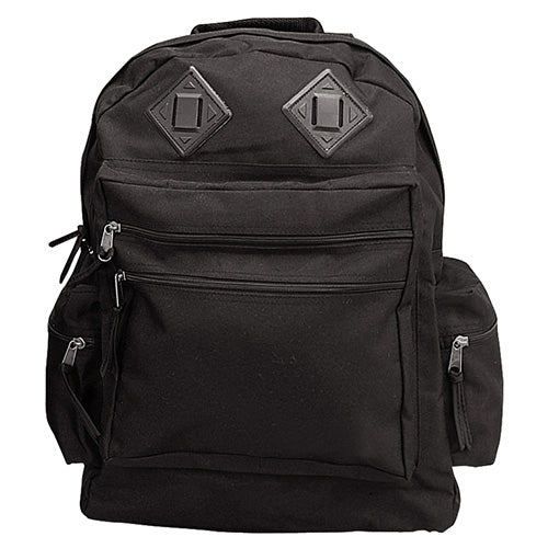 Mochila DELUXE verde, pequeña, poliéster con tratamiento PVC impermeable