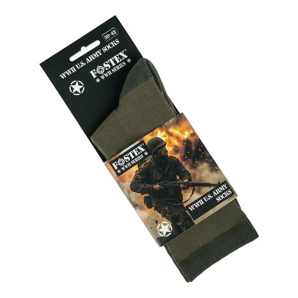 Calcetines verdes US Army WWII con logo