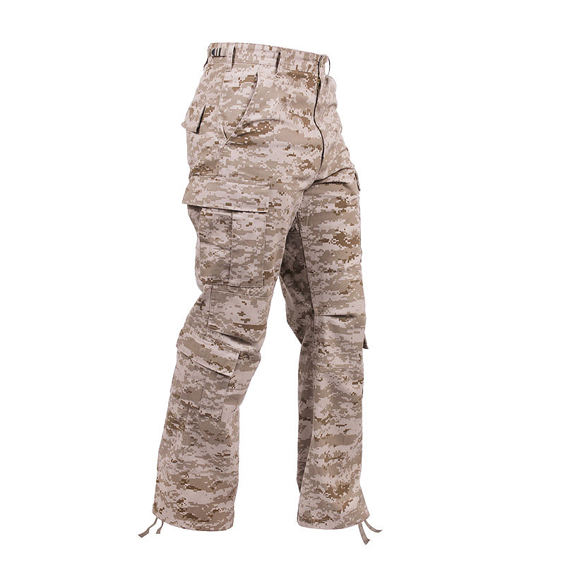 Pantalones cargo VAGE Paratrooper Digital Desert de Rothco, estilo army vintage