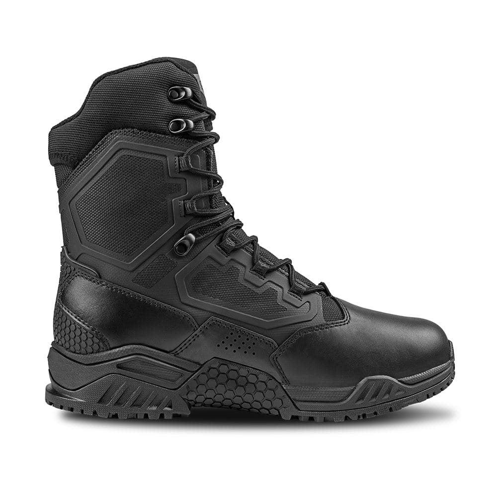 Botas tácticas BRIGADE 8" negras, par de botas de caña alta