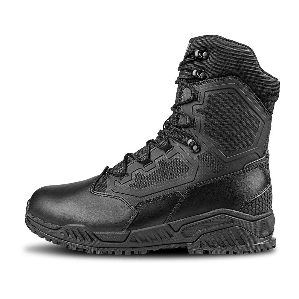 Botas tácticas BRIGADE 8" negras, par de botas de caña alta