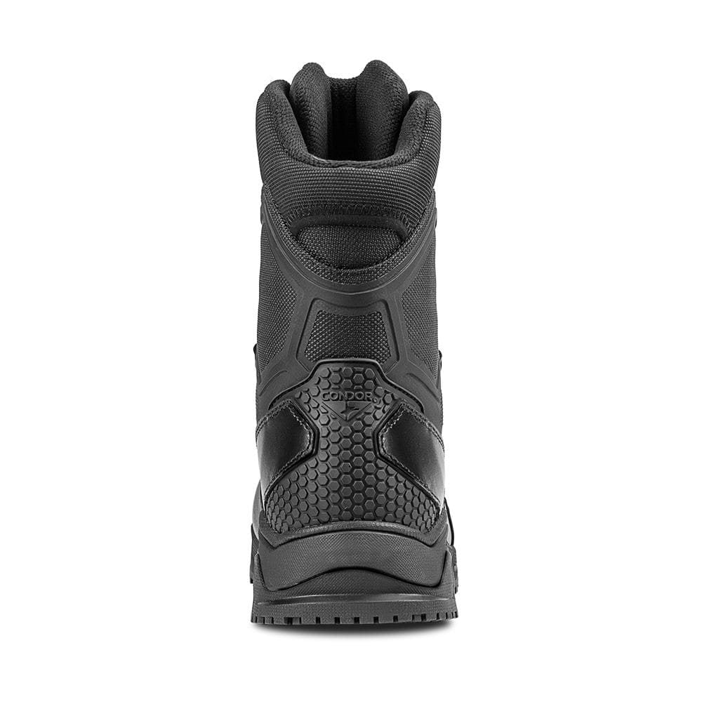 Botas tácticas BRIGADE 8" negras, par de botas de caña alta