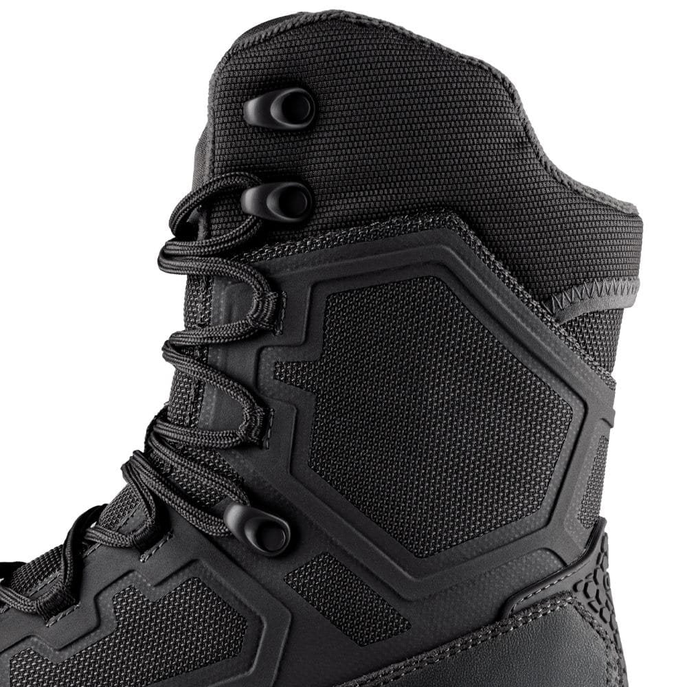 Botas tácticas BRIGADE 8 negras con cremallera lateral YKK, imagen del producto