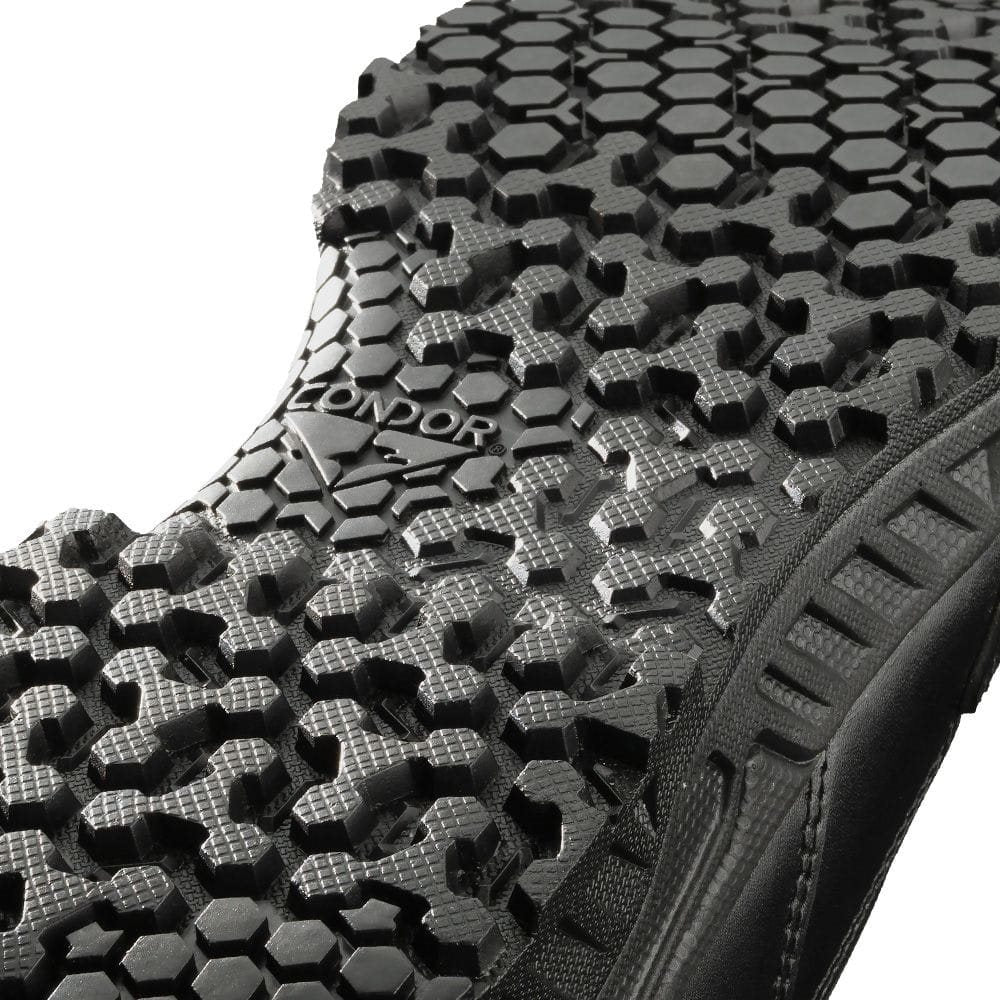 Botas tácticas BRIGADE 8 negras con cremallera lateral YKK, imagen del producto