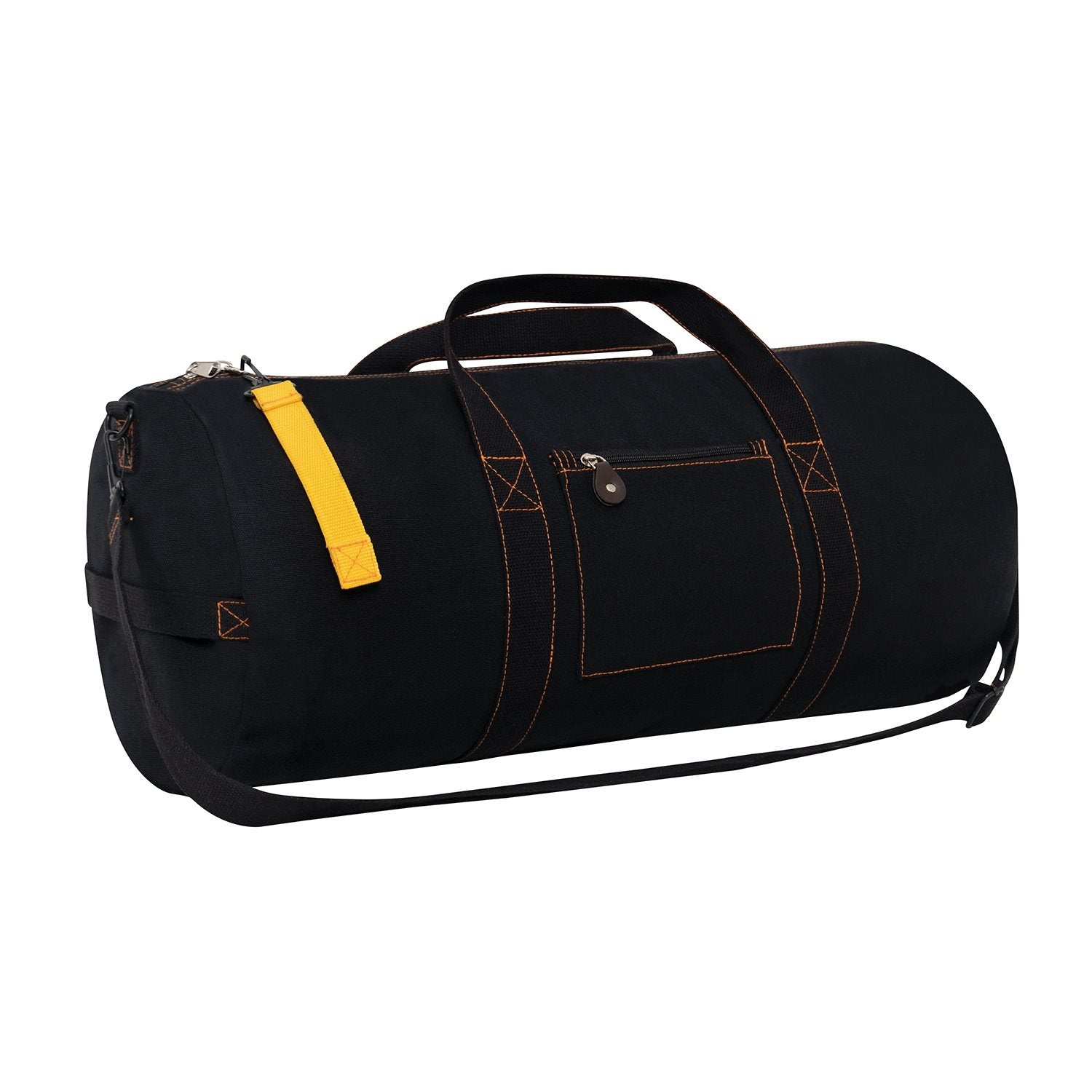 Bolsa EQUIPMENT grande de lona estilo militar con tres bolsillos laterales, cierre bidireccional y mosquetón