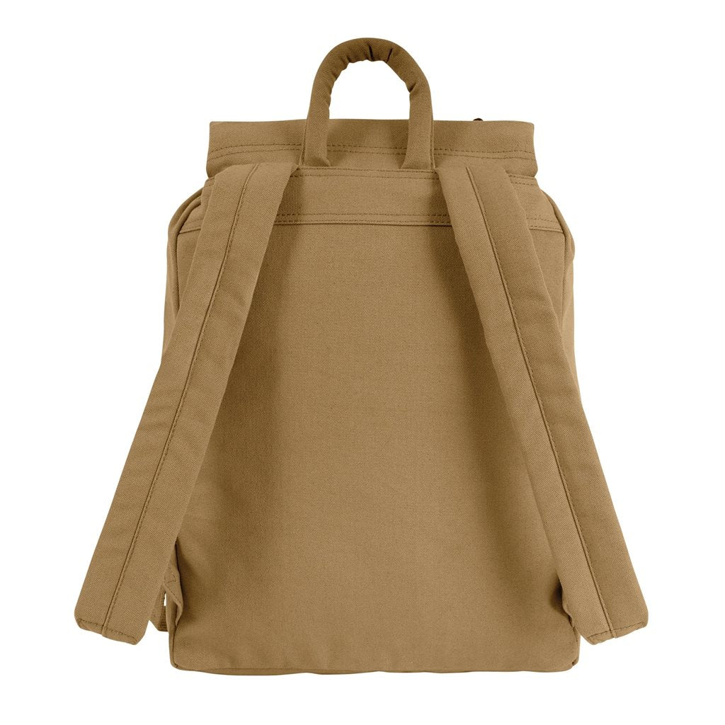 Mochila de día COYOTE de lona con bolsillo frontal